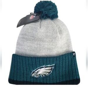 Philadelphia Eagles Men's 47Brand Beanie with Pom OSFM